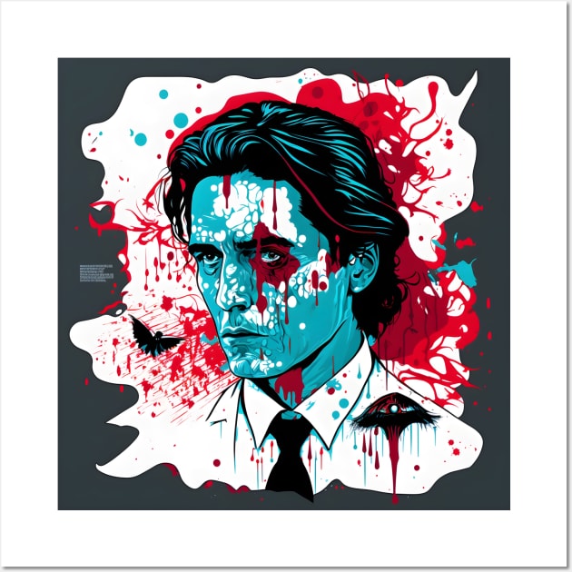 American Psycho, Patrick Bateman Wall Art by Tazlo